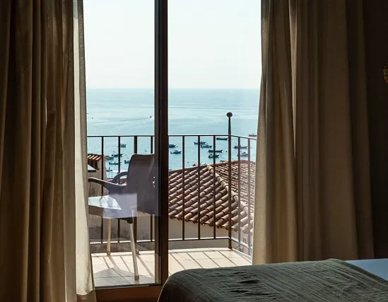 Chambre double avec vue sur la mer