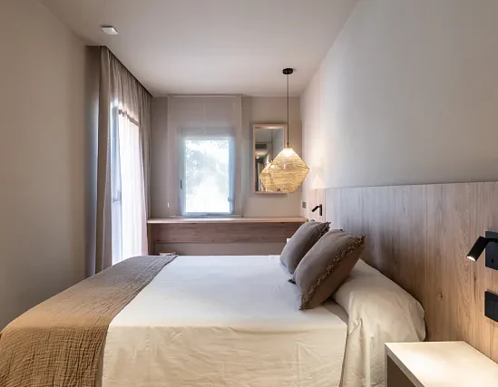 Chambre double derriere