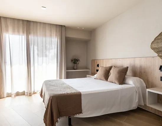 Chambre double avec vue sur la mer