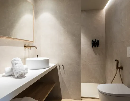 Chambre double avec vue sur la mer
