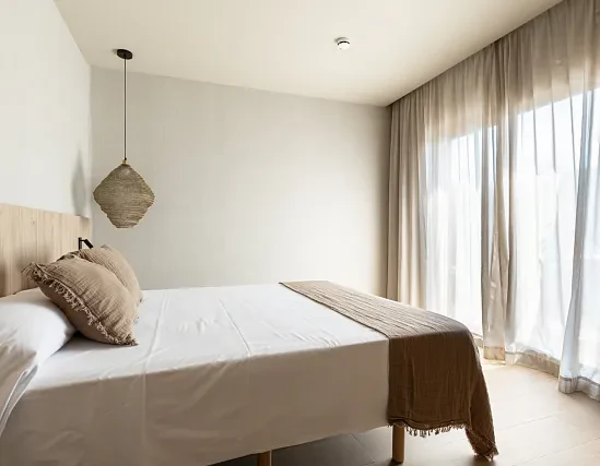 Chambre double avec vue sur la mer