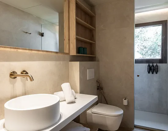 Chambre double avec vue sur la mer