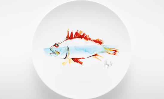 Plat dibuix Rosa Aguiló - Rascassa