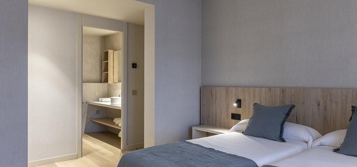 Double room on the back side