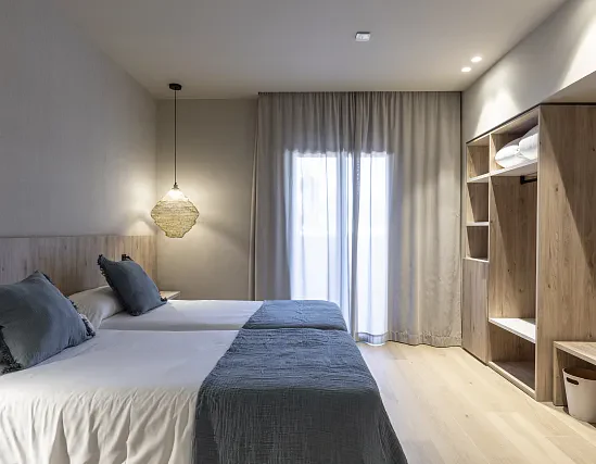 Double room on the back side