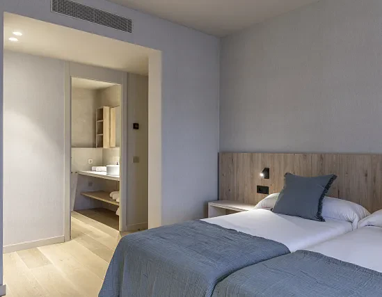 Double room on the back side